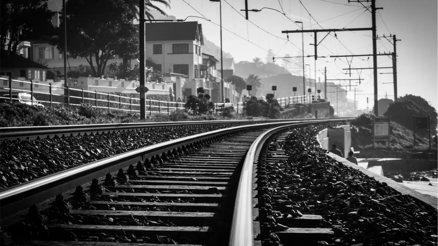Train passing a Signal
