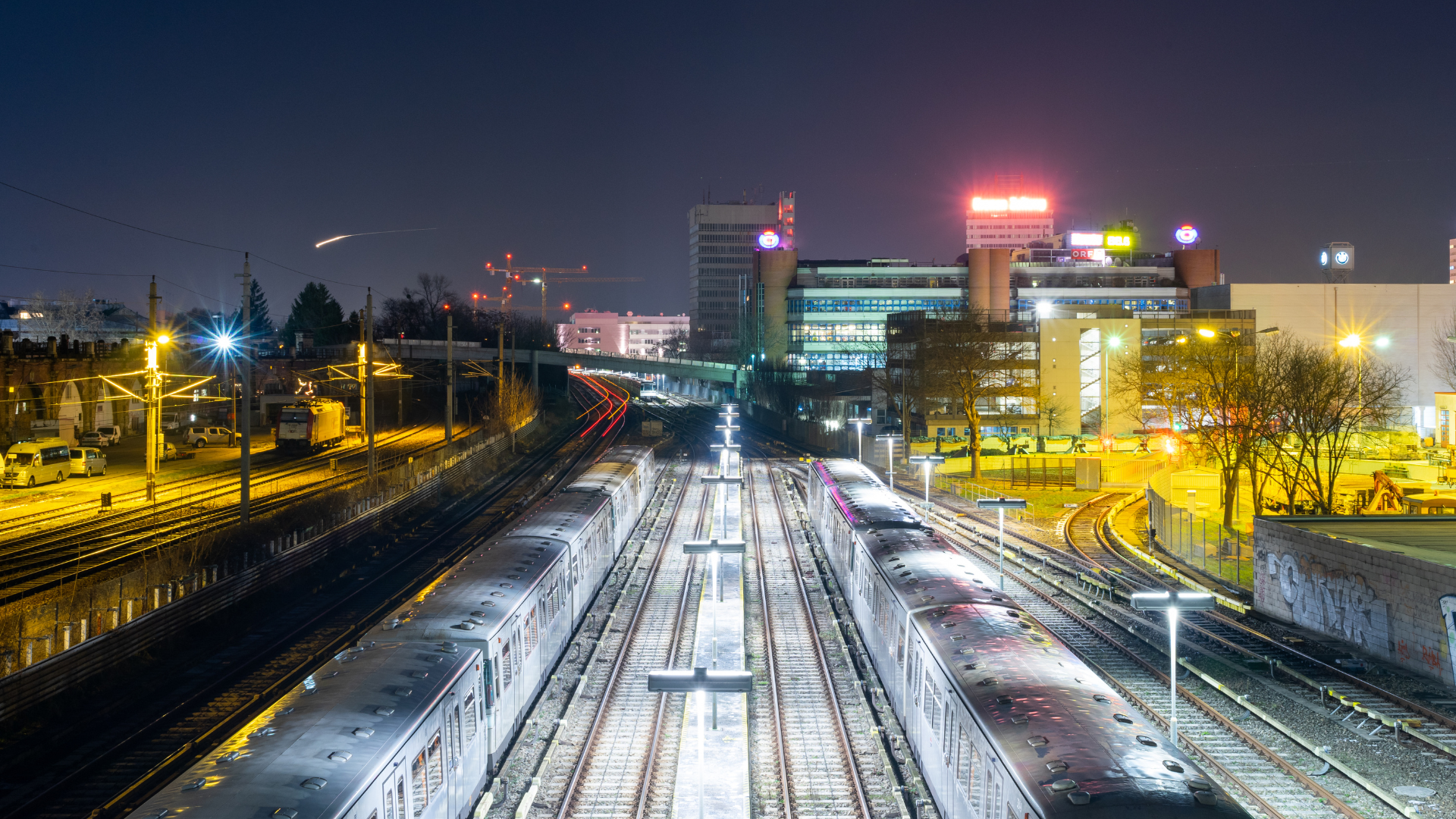 Passenger Information Systems Timelapse of Station